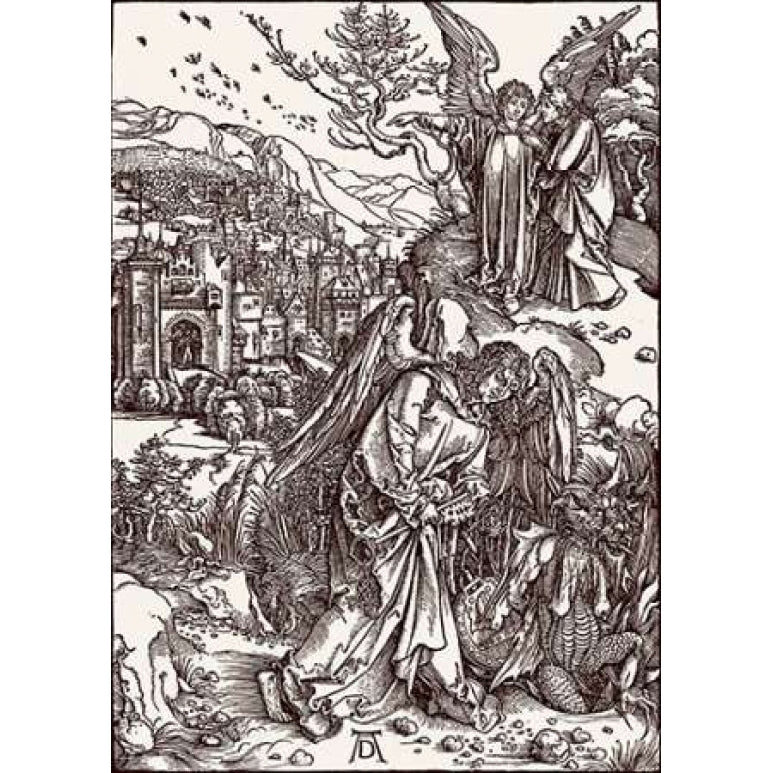 The Jerusalem and the Bottomless Pit Poster Print by Albrecht Durer-VARPDX277449 Image 2