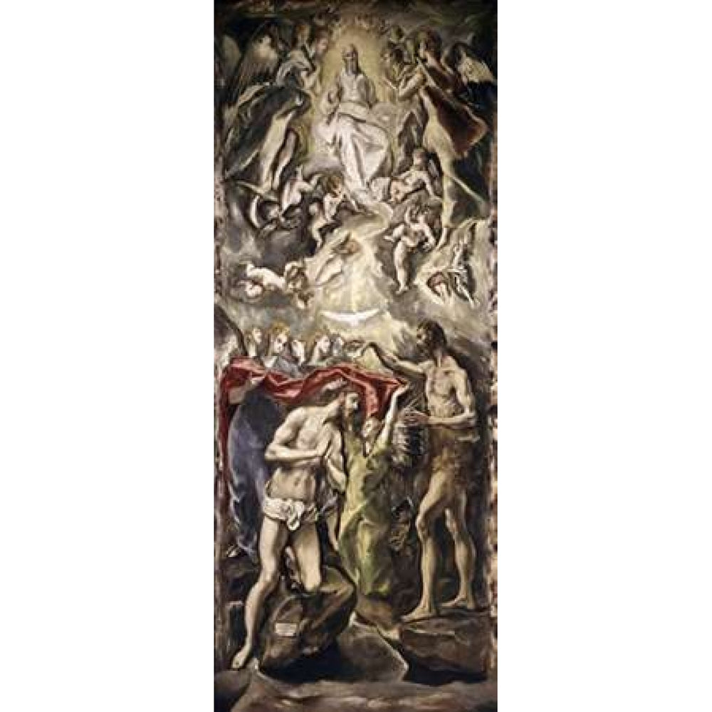 Baptism of Christ Poster Print by El Greco -VARPDX277471 Image 2