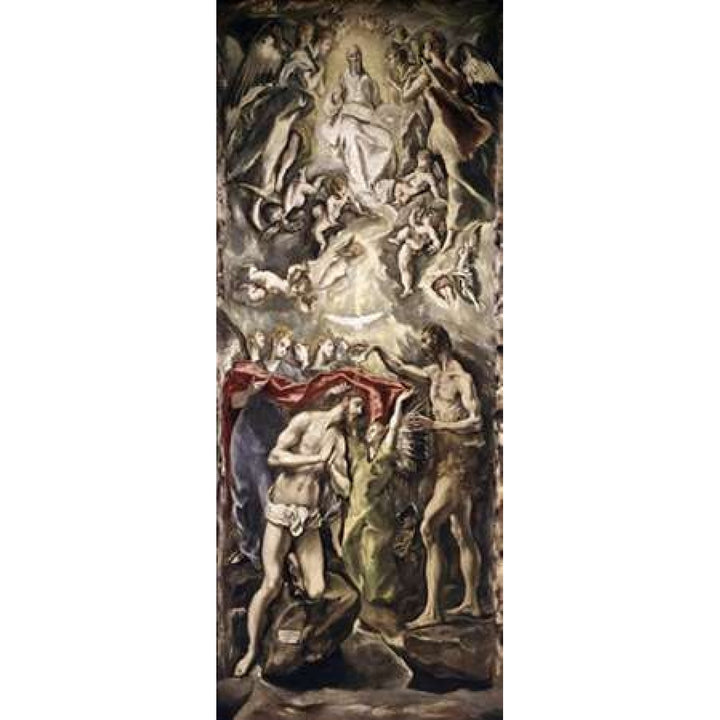 Baptism of Christ Poster Print by El Greco -VARPDX277471 Image 2