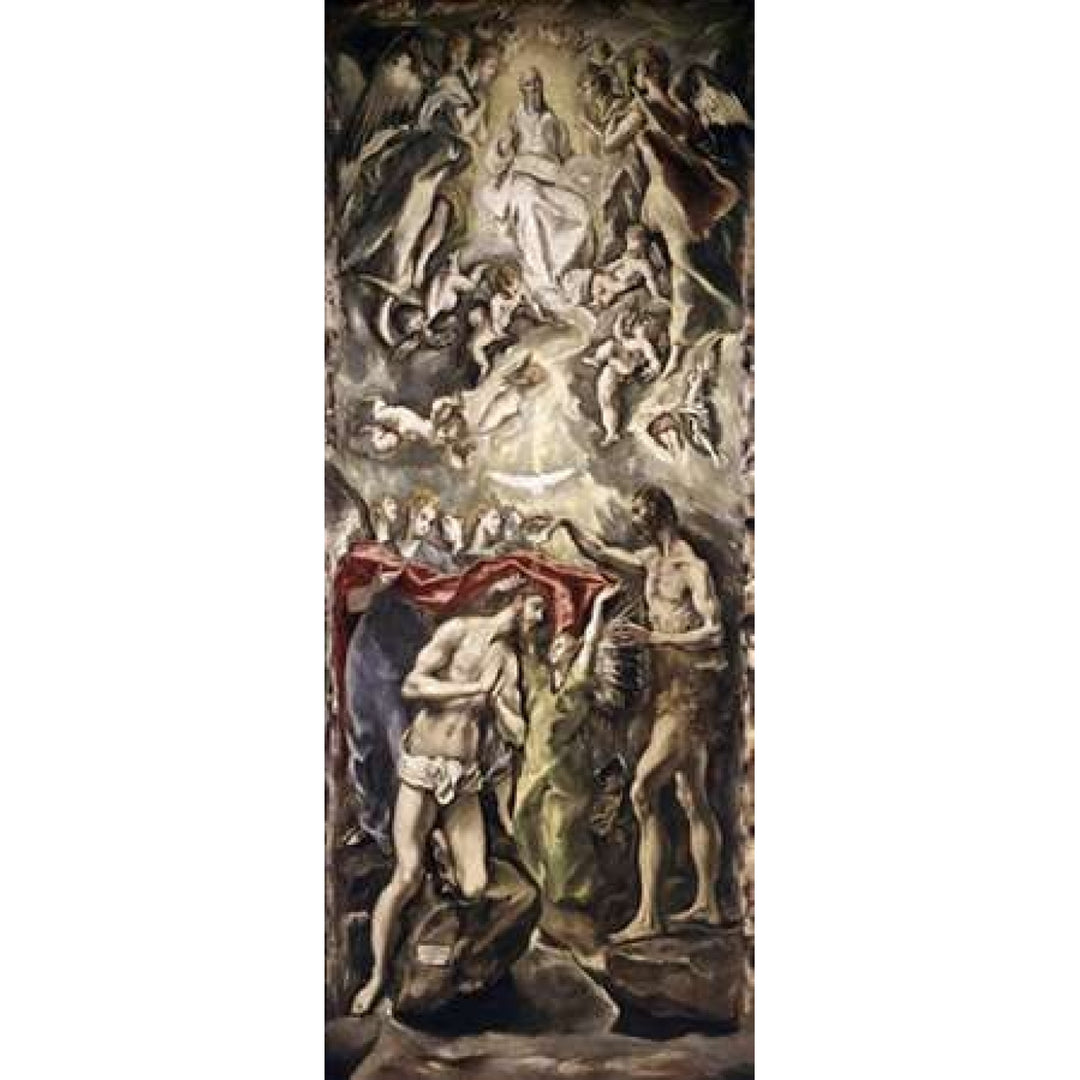 Baptism of Christ Poster Print by El Greco -VARPDX277471 Image 1