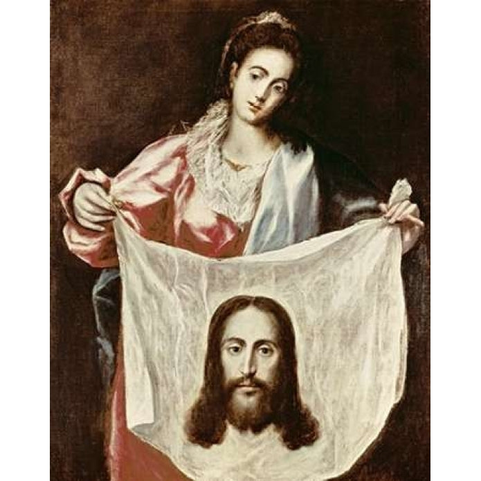 Veronica and The Holy Veil Poster Print by El Greco -VARPDX277488 Image 1