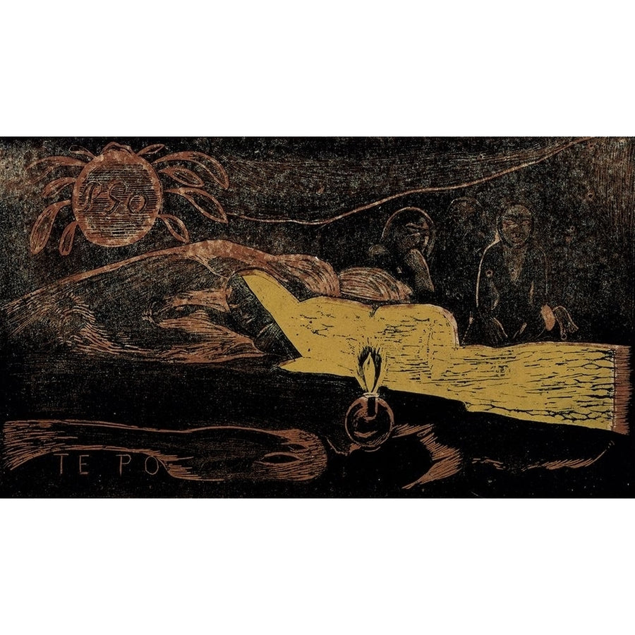 Exalted Night Poster Print by Paul Gauguin-VARPDX277631 Image 1