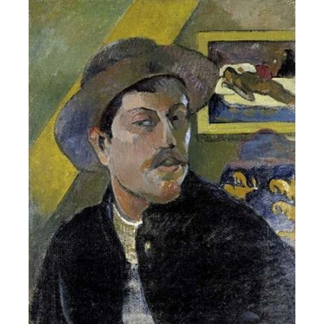 Portrait of the Artist - Portrait de lArtiste - i Poster Print by Paul Gauguin-VARPDX277645 Image 2