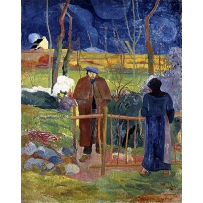 Bonjour Monsieur Gauguin Poster Print by Paul Gauguin-VARPDX277625 Image 2