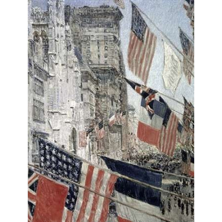 Allies Day May 1917 Poster Print by Childe Hassam-VARPDX277851 Image 2