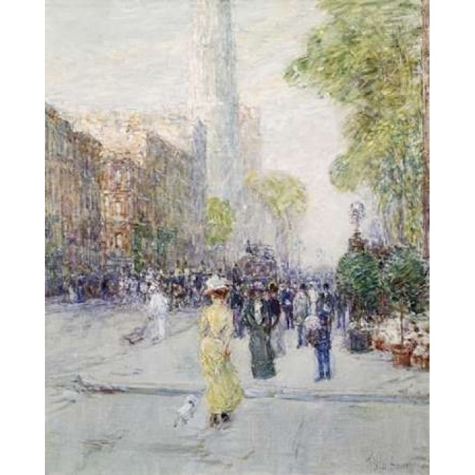 Springtime Poster Print by Childe Hassam-VARPDX277857 Image 2