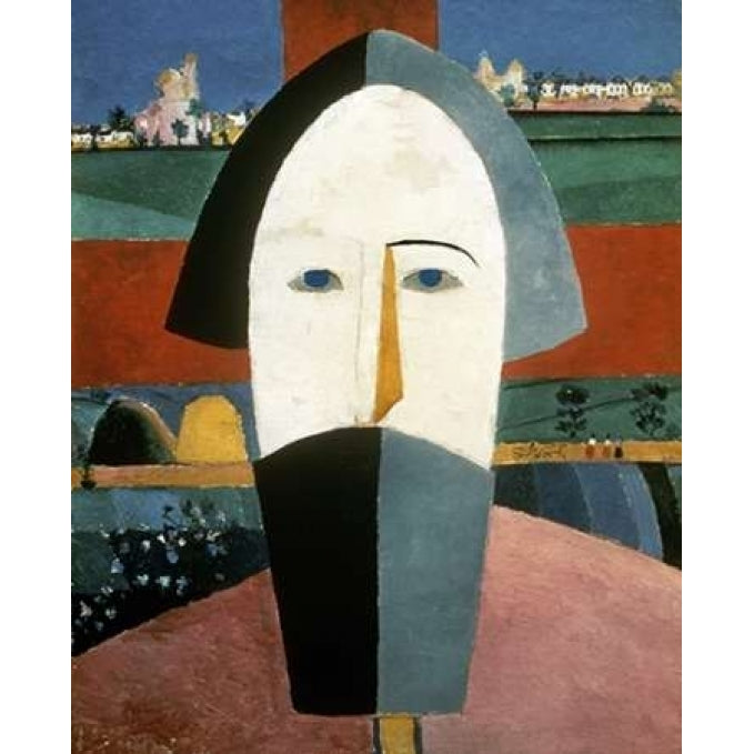 Farmers Head Poster Print by Kazimir Malevich-VARPDX278336 Image 1