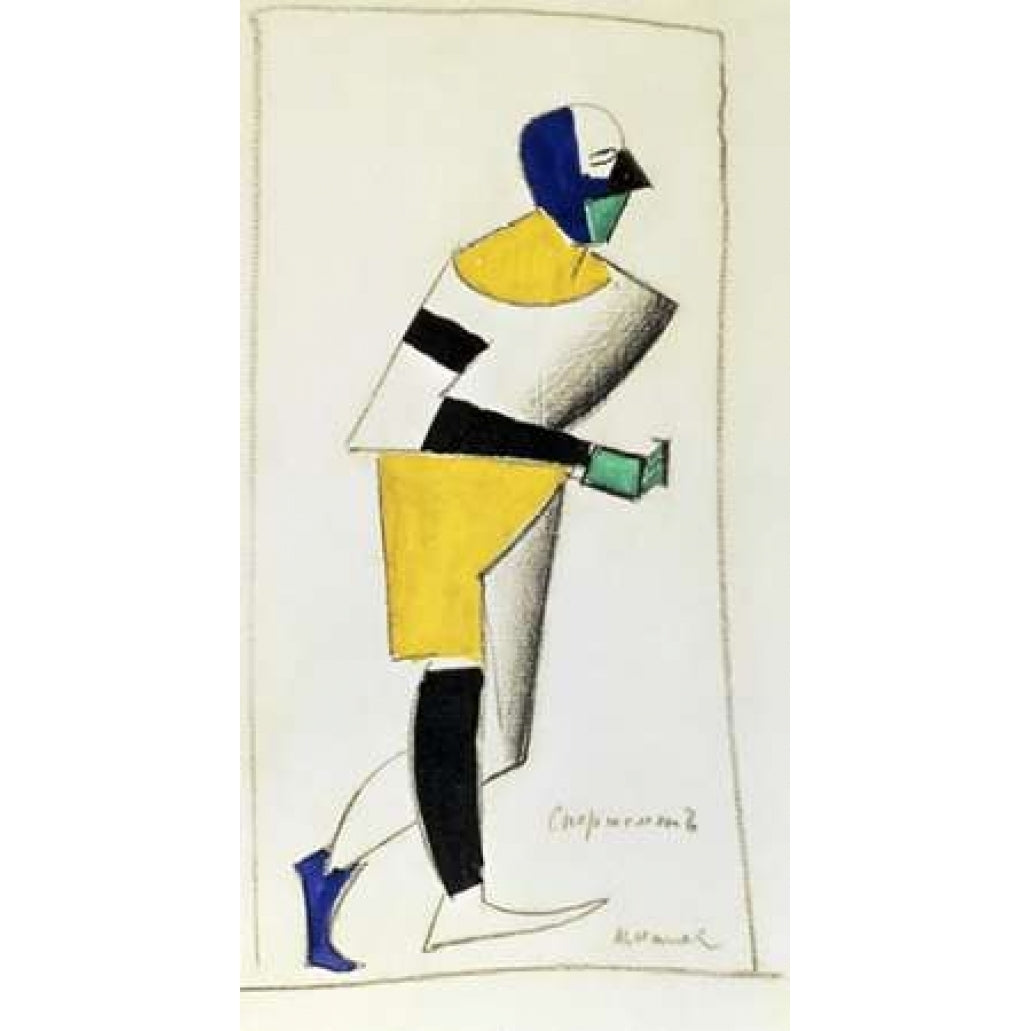 The Sportsman Poster Print by Kazimir Malevich-VARPDX278357 Image 1