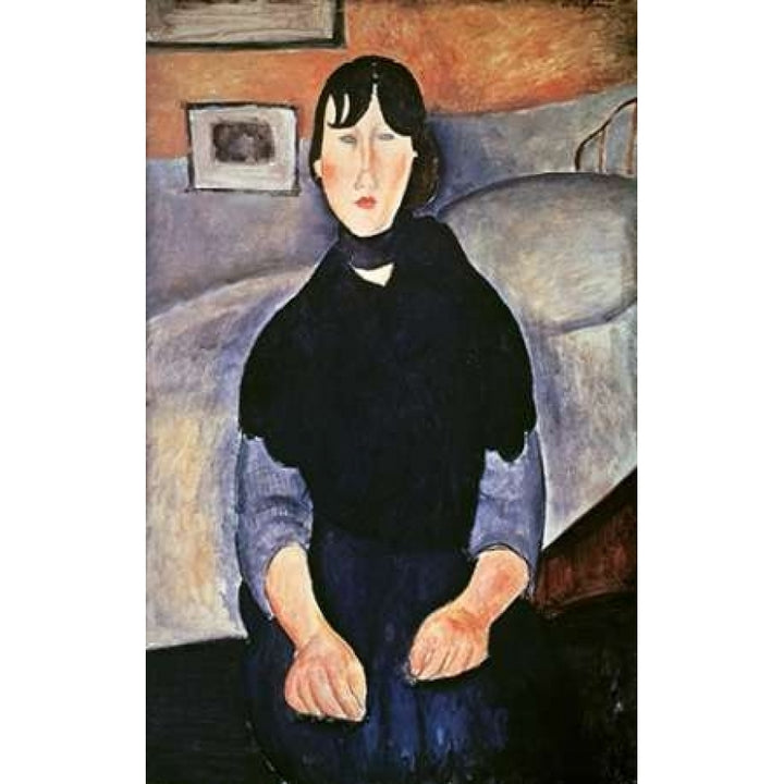 La Fille du Peuple Poster Print by Amedeo Modigliani-VARPDX278588 Image 1