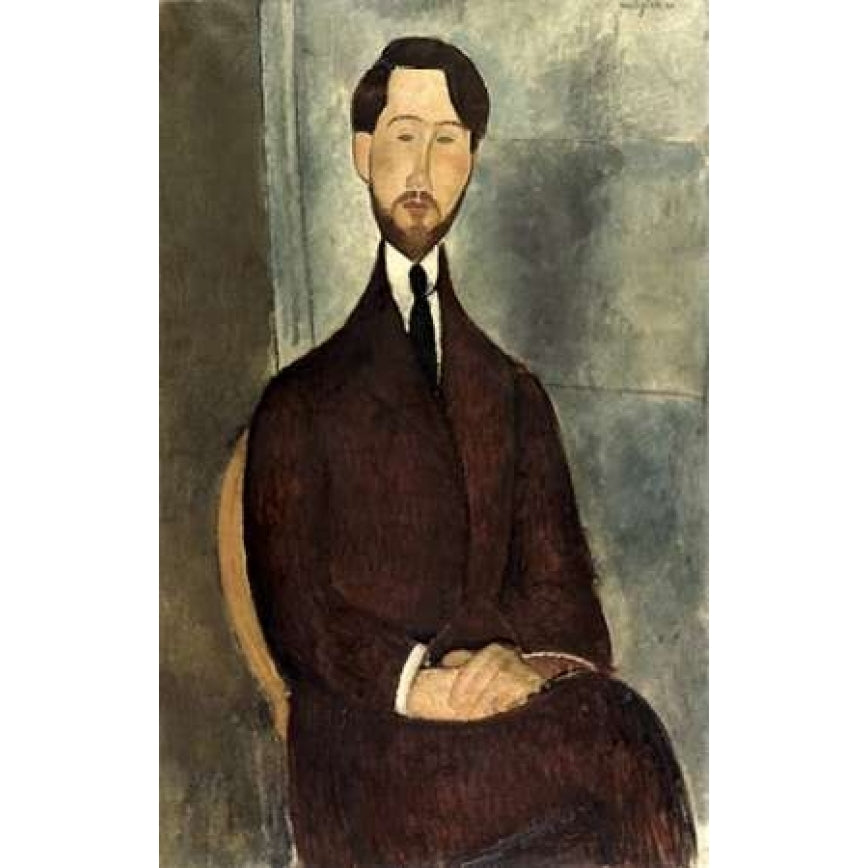 Leopold Zborowski Poster Print by Amedeo Modigliani-VARPDX278589 Image 2