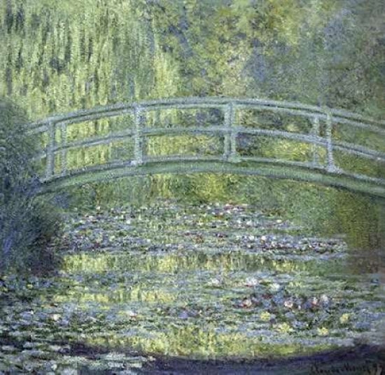 Japanese Bridge Poster Print by Claude Monet-VARPDX278666 Image 1