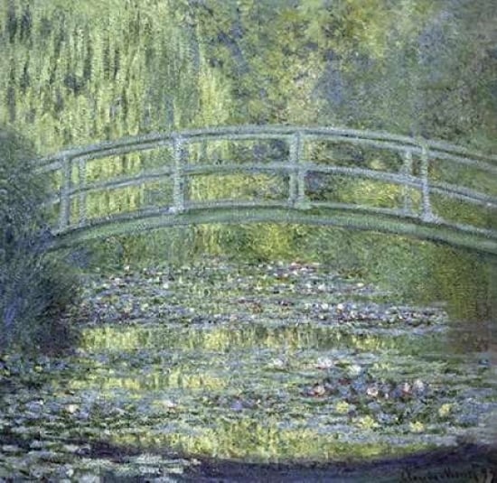 Japanese Bridge Poster Print by Claude Monet-VARPDX278666 Image 1