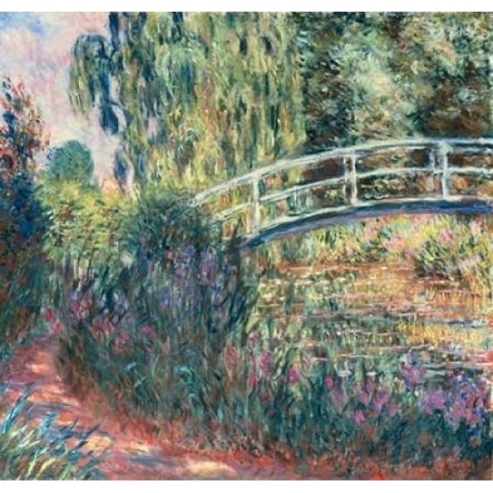 Le pont japonais: bassin aux nympheas Poster Print by Claude Monet-VARPDX278675 Image 1