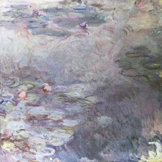 Pale Water Lilies - Nympheas clairs c. 1917-25 Poster Print by Claude Monet-VARPDX278687 Image 1