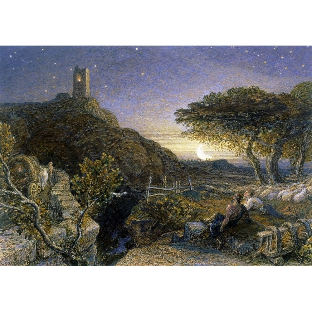 The Lonely Tower Poster Print by Samuel Palmer-VARPDX279314 Image 1