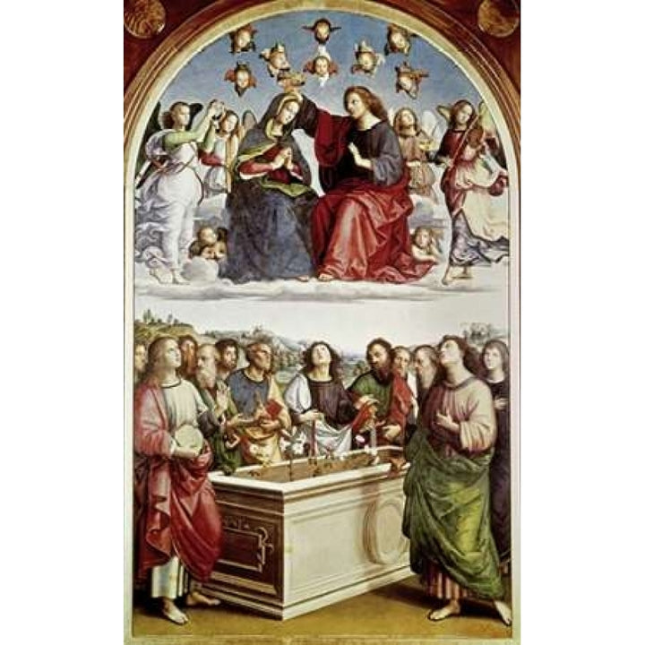 Coronation of The Virgin Poster Print by Raphael -VARPDX279515 Image 2