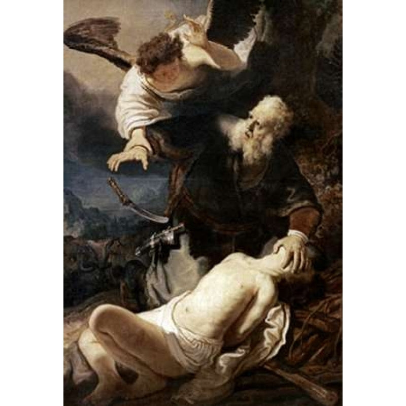 Abraham and Isaac Poster Print by Rembrandt Van Rijn-VARPDX279572 Image 1