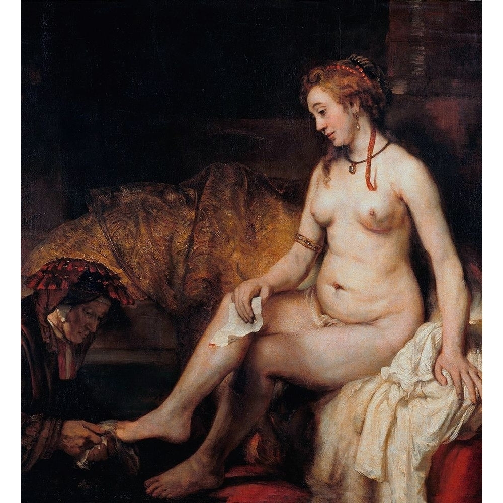 Bathsheba at Her Bath Poster Print by Rembrandt Van Rijn-VARPDX279575 Image 1