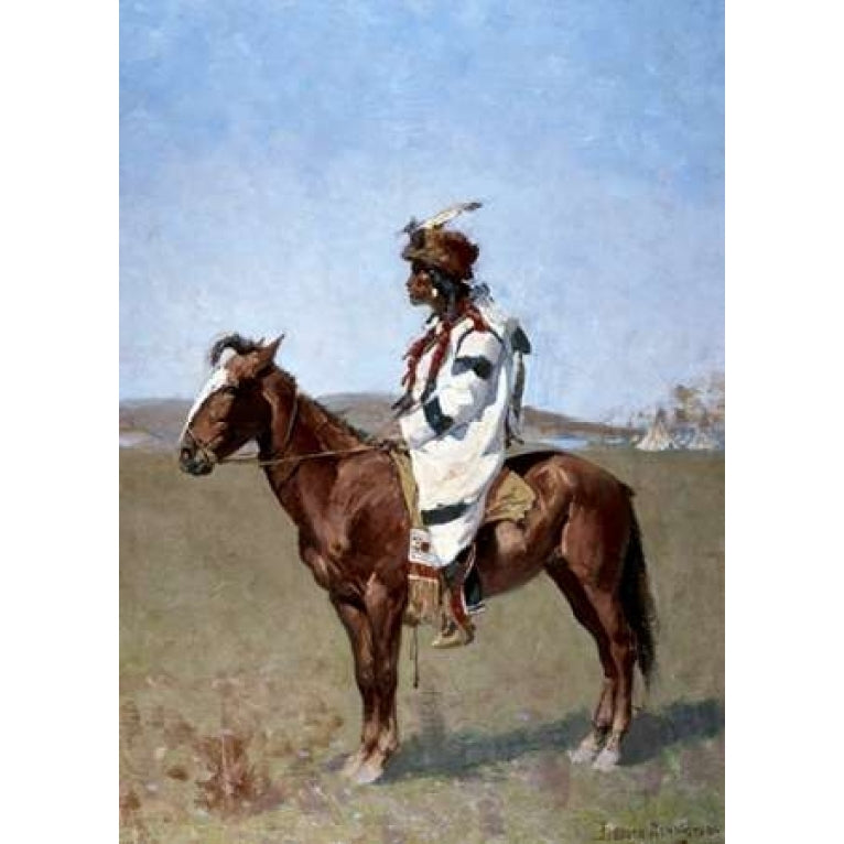 Blackfoot Indian Poster Print by Frederic Remington-VARPDX279602 Image 2