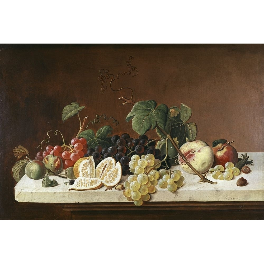 Still Life With Fruit Poster Print by Severin Roesen-VARPDX279869 Image 1