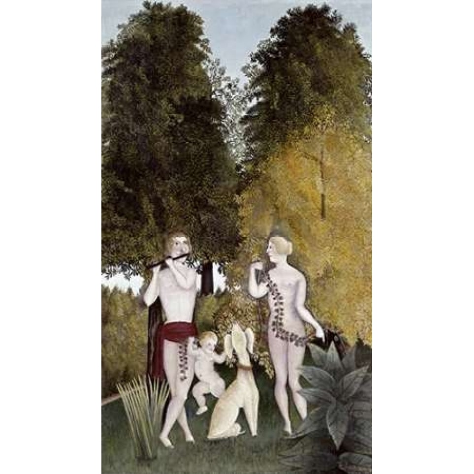 The Happy Quartet Poster Print by Henri Rousseau-VARPDX279895 Image 2