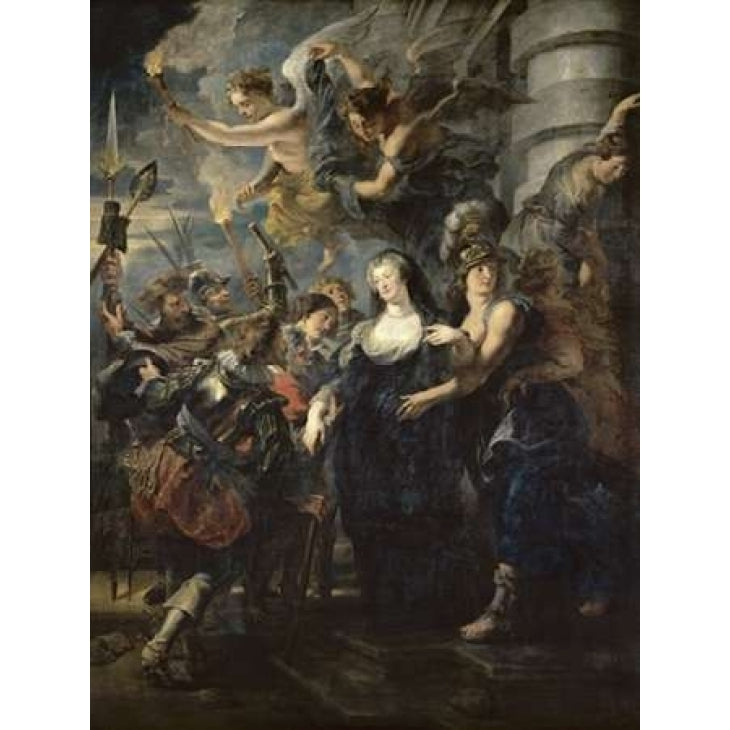 The Flight From Blois - Life of Marie de Medici Queen of France Poster Print by Peter Paul Rubens-VARPDX279930 Image 1