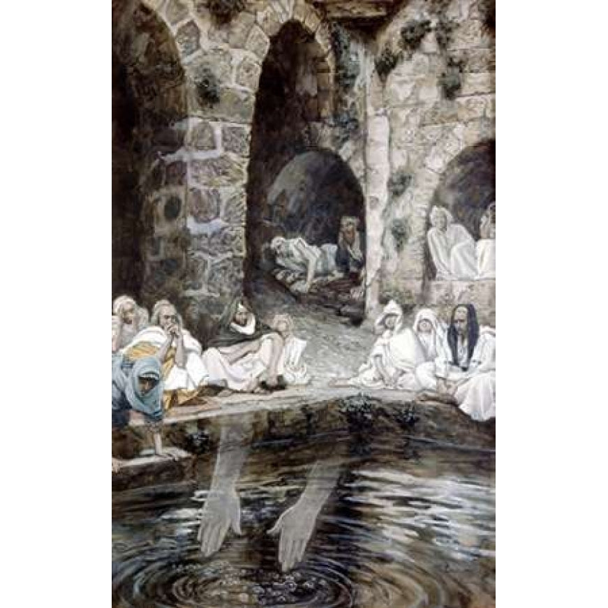 Pool of Bethesda Poster Print by James Jacques Tissot-VARPDX280468 Image 1