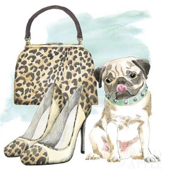 Glamour Pups IV Poster Print by Beth Grove-VARPDX28048 Image 1