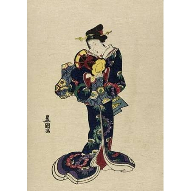 Kotsuzumi Poster Print by Utagawa Toyokuni-VARPDX280584 Image 1