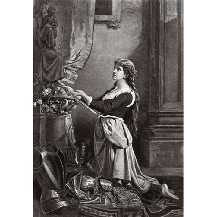 Joan Of Arc At Prayer Poster Print by Unknown -VARPDX280919 Image 2