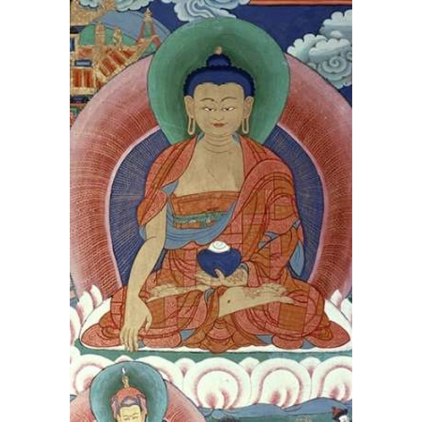 Tigers Den - Detail of Buddha Poster Print by Unknown -VARPDX281172 Image 1