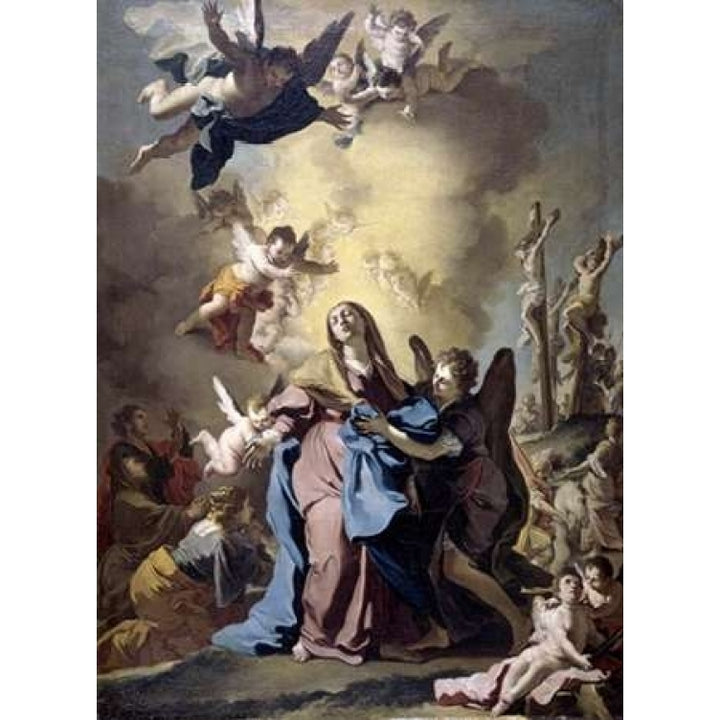 The Virgin Swooning on Calvary Poster Print by Domenico Antonio Vaccaro-VARPDX281260 Image 2