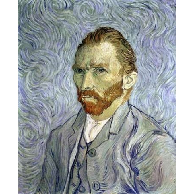 Self Portrait Poster Print by Vincent Van Gogh-VARPDX281299 Image 1