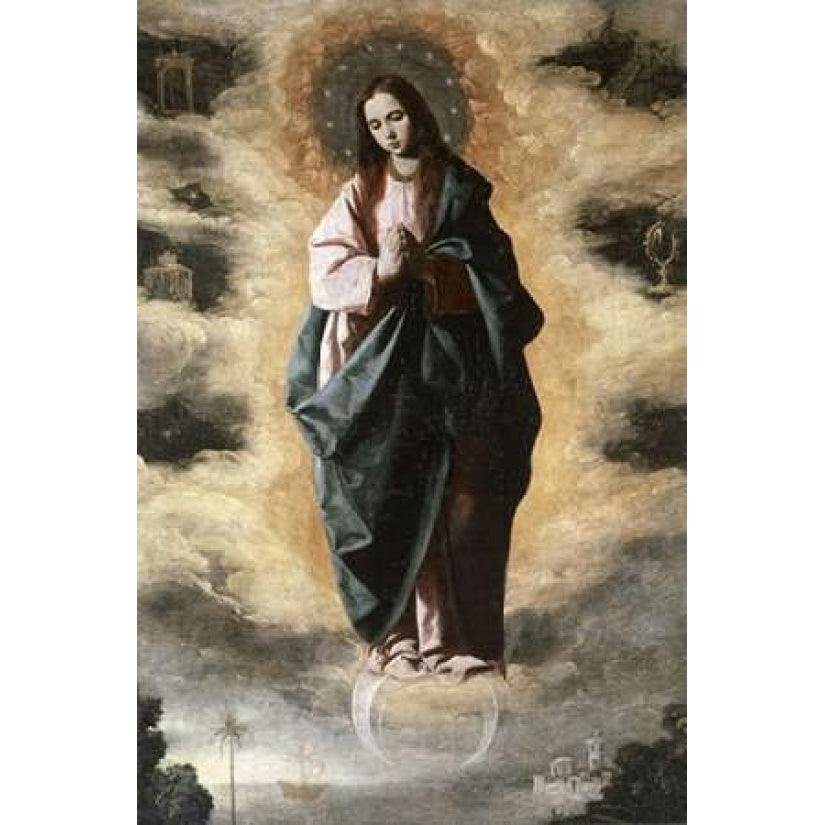 Immaculate Conception Poster Print by Francisco De Zurbaran-VARPDX281564 Image 1