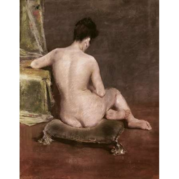 Seated Nude Poster Print by William Merritt Chase-VARPDX281880 Image 2