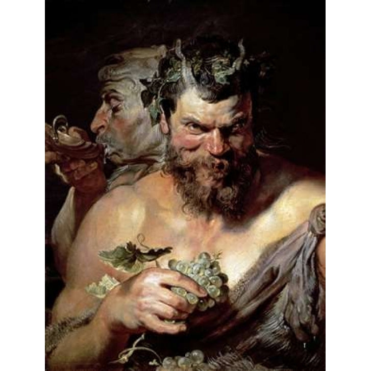 The Two Satyrs Poster Print by Peter Paul Rubens-VARPDX282789 Image 2