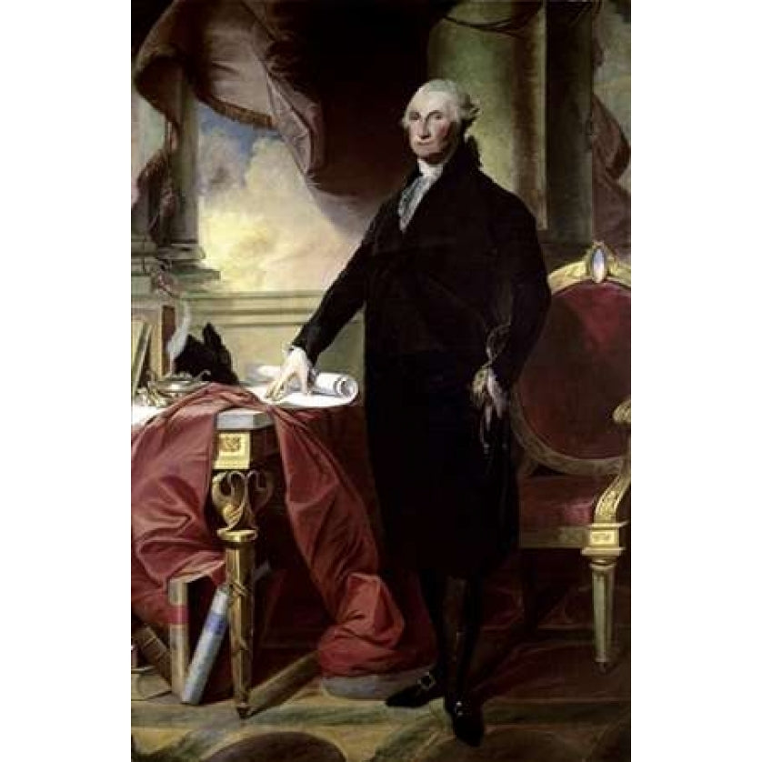 George Washington Poster Print by Gilbert Stuart-VARPDX282866 Image 1