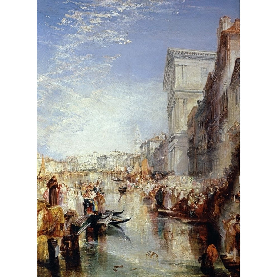 Grand Canal Venice: Shylock Poster Print by Joseph M.W. Turner-VARPDX282997 Image 1