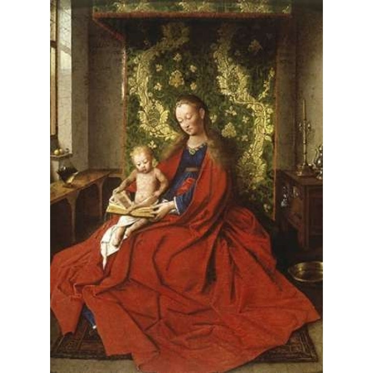 Madonna and Child Poster Print by Jan Van Eyck-VARPDX283290 Image 2