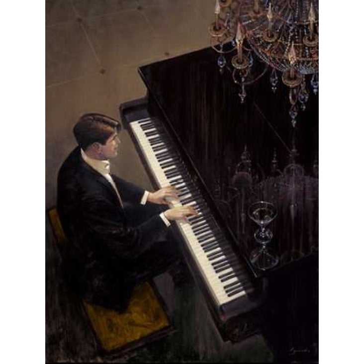 Jazz Duet - Piano Poster Print by Brent Lynch-VARPDX284LYN1002A Image 1