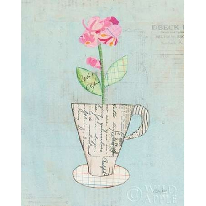 Teacup Floral III on Print Poster Print by Courtney Prahl-VARPDX28581 Image 1