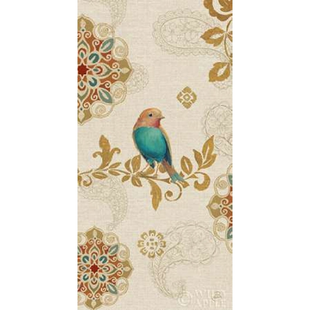 Bird Rainbow Blue Panel Poster Print by Daphne Brissonnet-VARPDX28615 Image 2