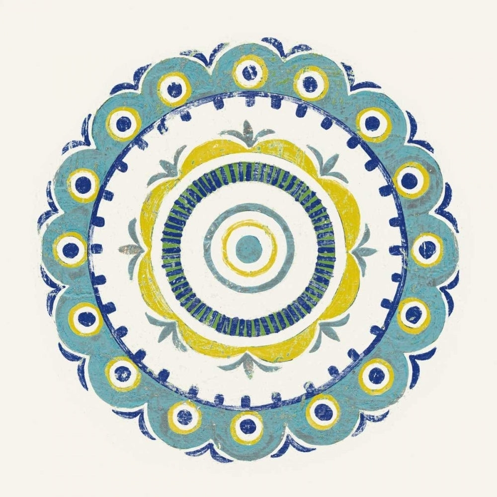 Lakai Circle II Blue and Yellow Poster Print by Kathrine Lovell-VARPDX28671 Image 2