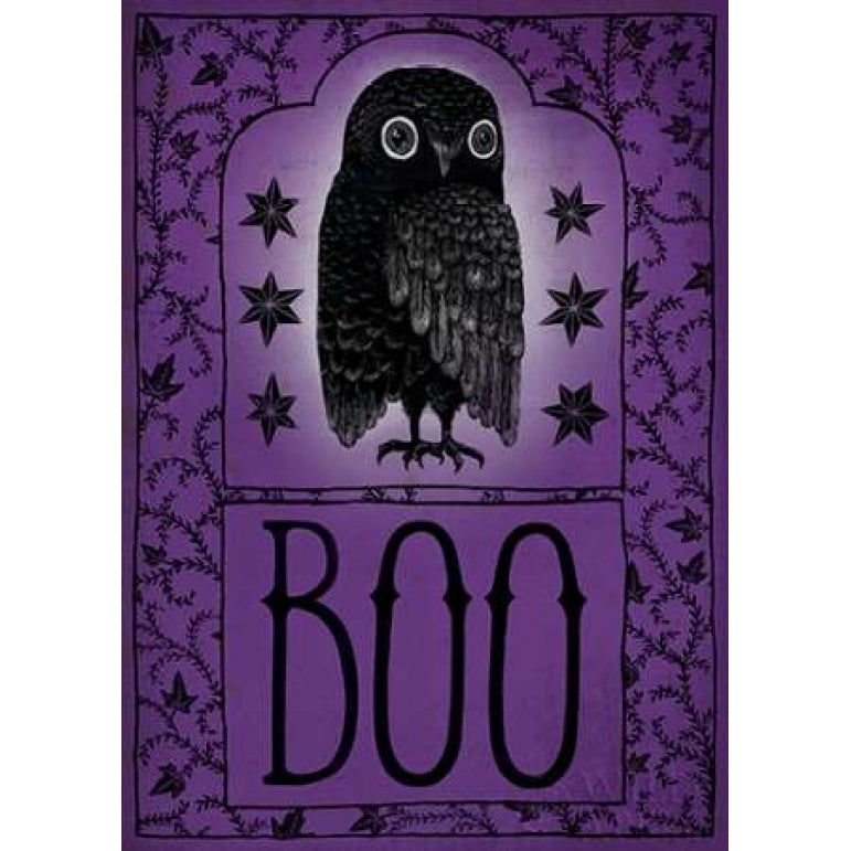 Vintage Halloween Boo Poster Print by Sara Zieve Miller-VARPDX28674 Image 1