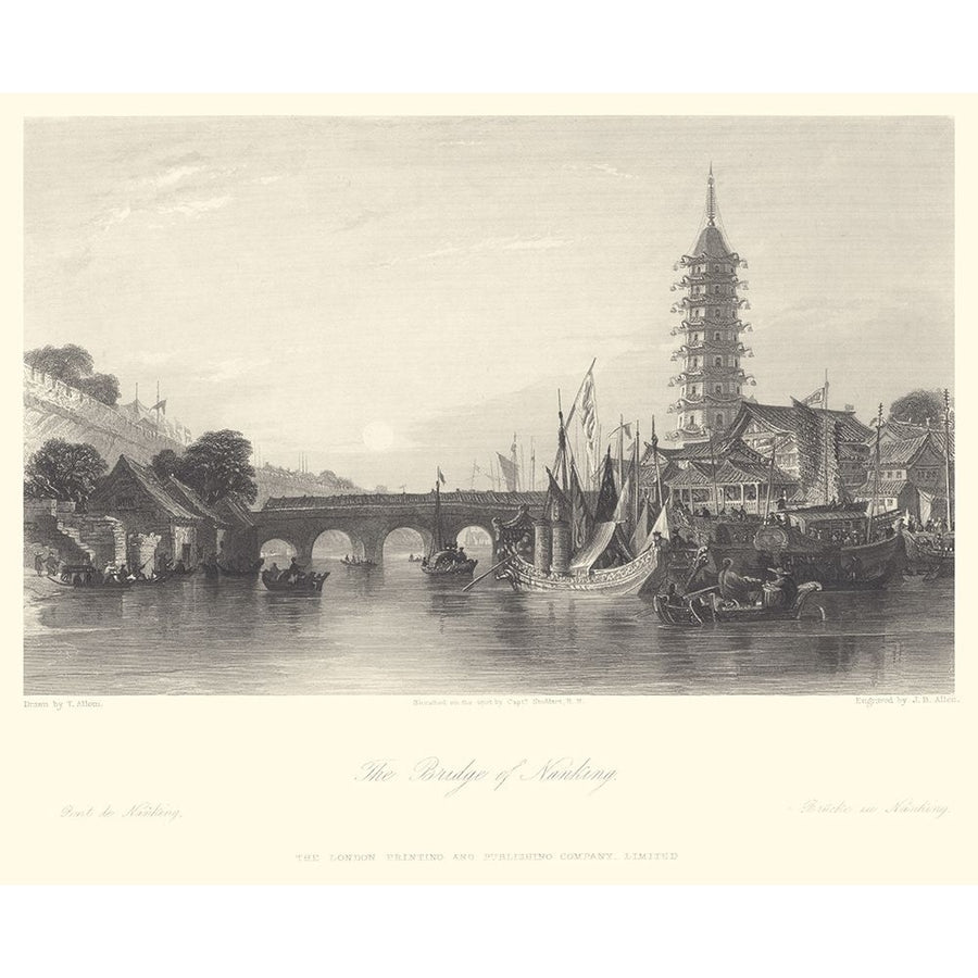 The Bridge of Nanking Poster Print - T. Allom-VARPDX28760Z Image 1