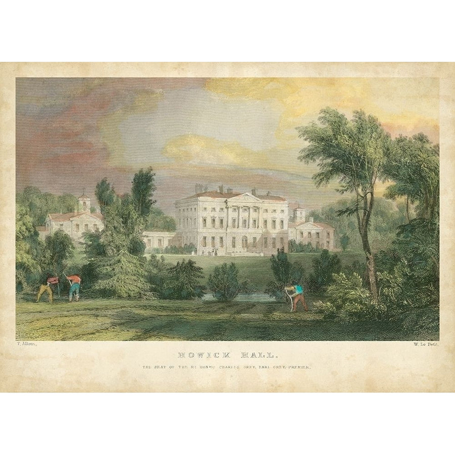 Howick Hall Poster Print - T. Allom-VARPDX28825Z Image 1