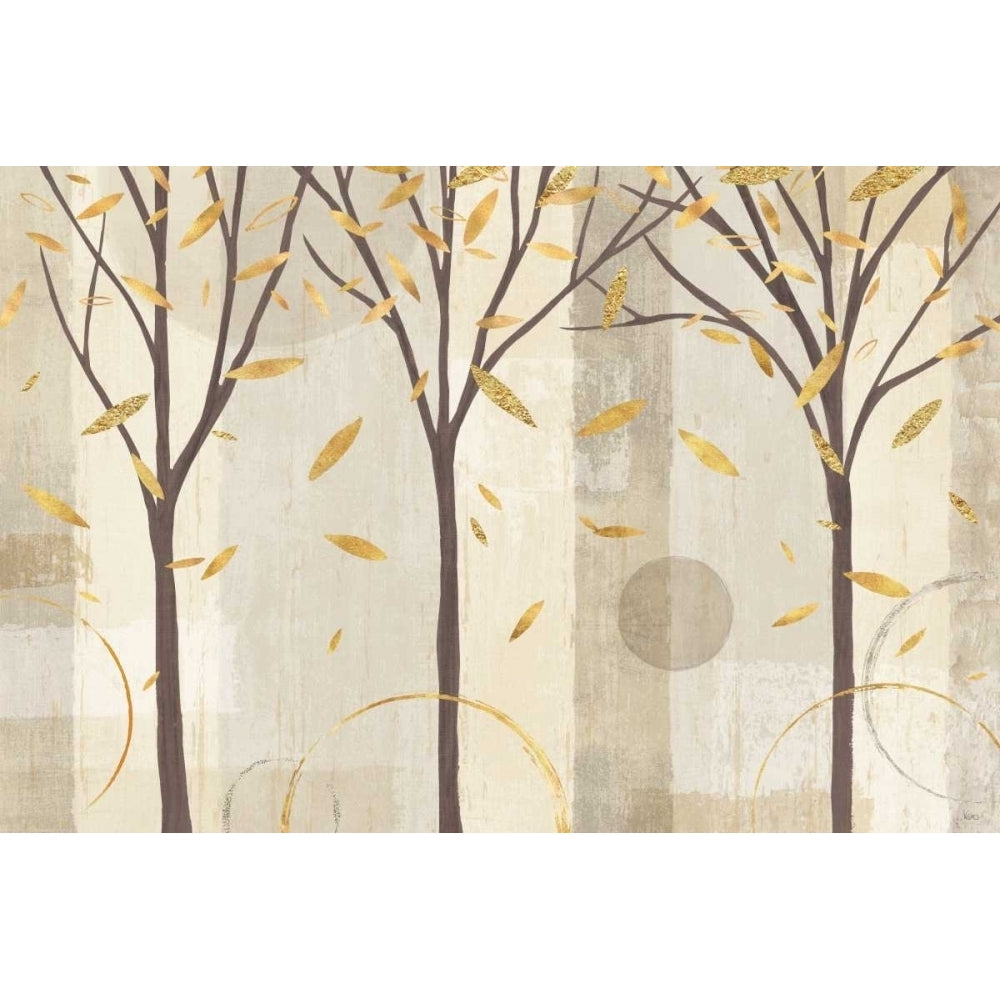 Watercolor Forest Gold II Poster Print by Veronique Charron-VARPDX28887 Image 2