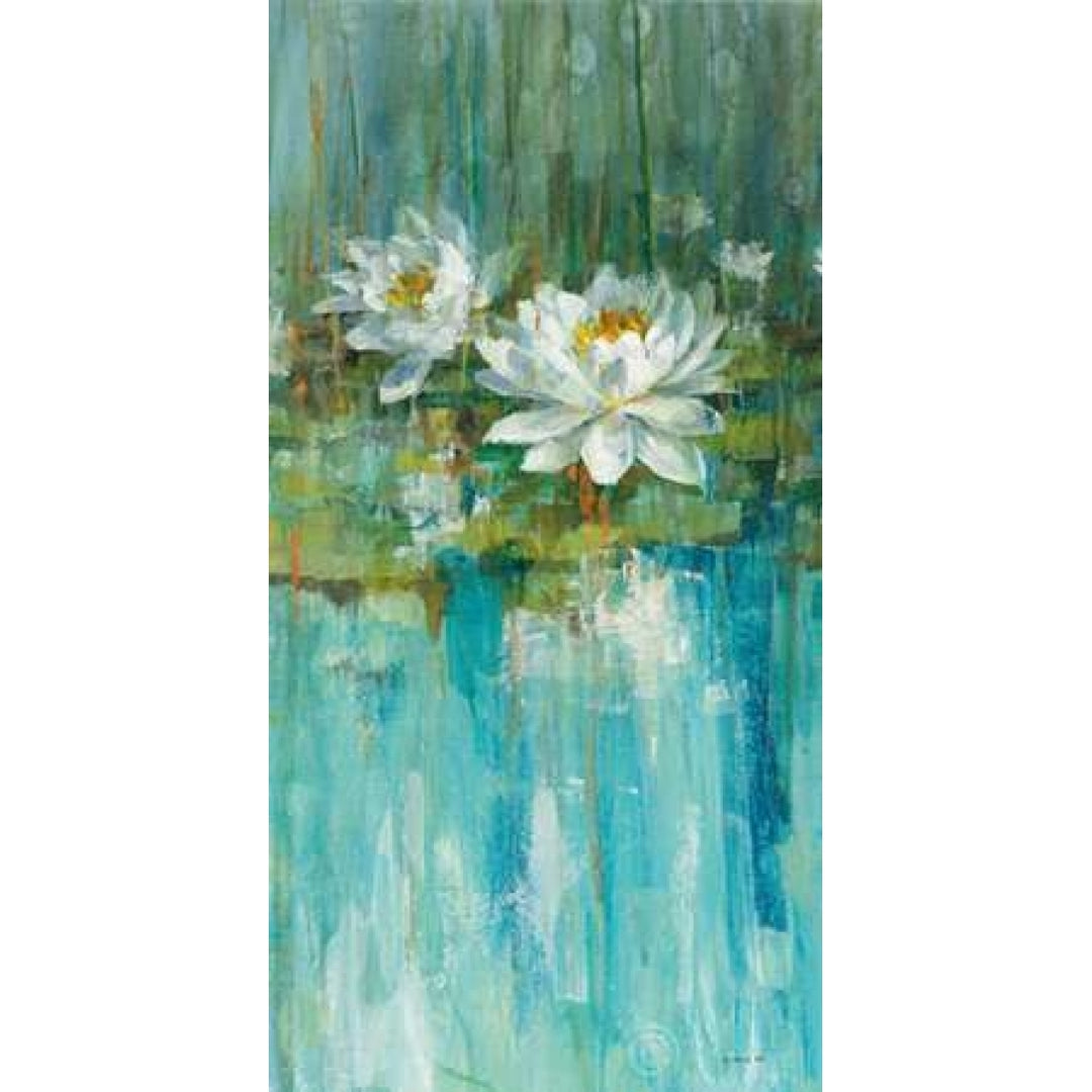 Water Lily Pond v2 II Poster Print by Danhui Nai-VARPDX29021 Image 1