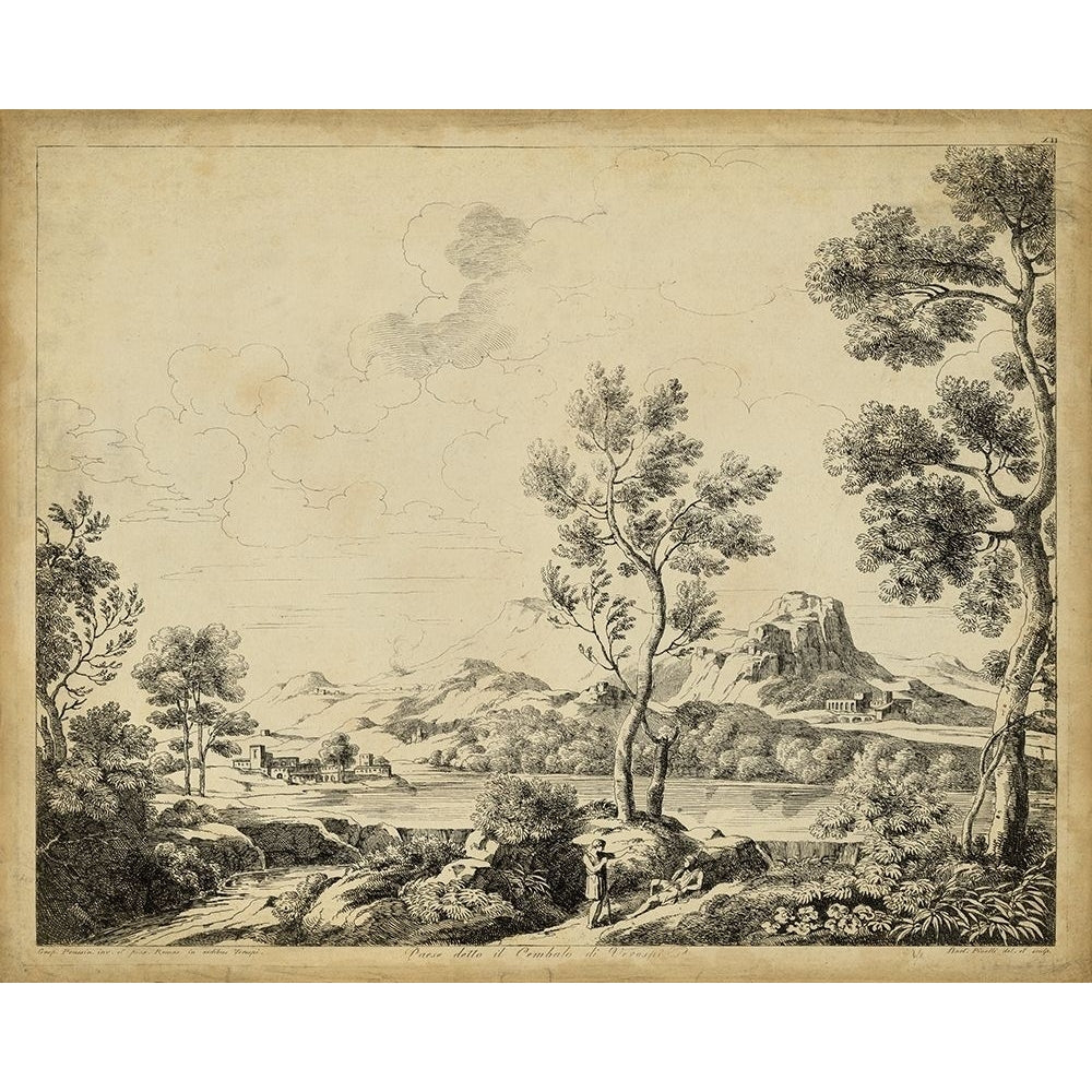 Classical Landscape II Poster Print - B. Pinelli-VARPDX29144Z Image 1