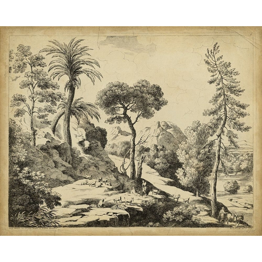 Classical Landscape I Poster Print - B. Pinelli-VARPDX29143Z Image 1